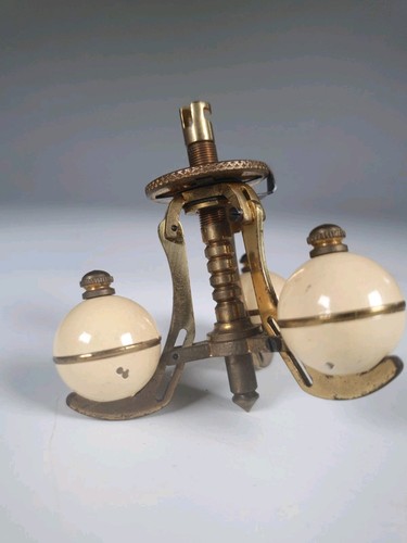 Vintage brass ball - brass,