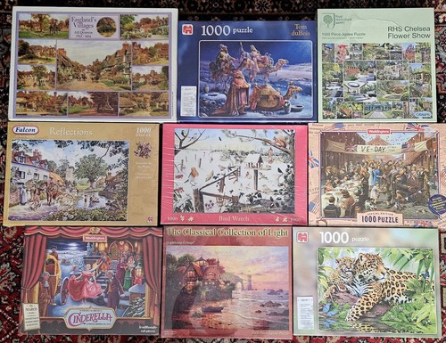 Sealed new jigsaw - x, puzzle