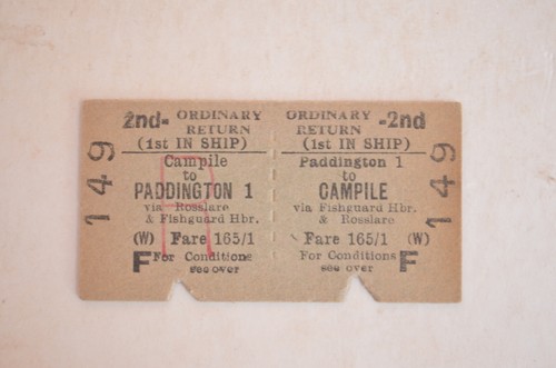 Railway ticket btc campile - ticket,