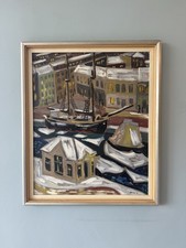 Midcentury swedish oil - swedish,