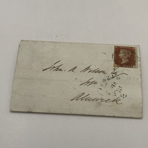 1846 penny red entire - 1846,