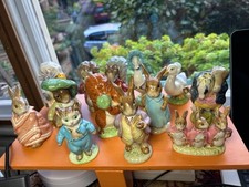 Beatrix Potter repaired/repairable job lot (13) Beswick gold oval 24 photos