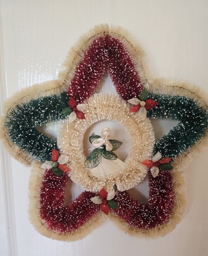 Abaca fiber christmas - abaca, star