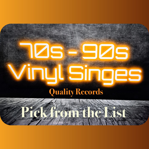 70s 80s 90s vinyl singles - 70s,