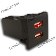 VW T5 Transporter Dual USB