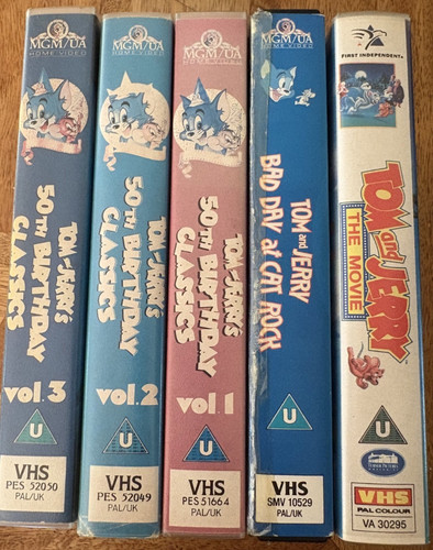 Vhs bundle tom and - bundle,