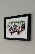 Original Art Print Inspired by 'The Joker' (Batman)