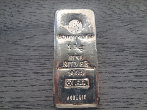 Bowens silver 1kg bar - silver,