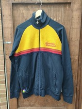 Vintage Franklin Marshall Old School Men's Full Zip Athletic Top Jumper Size XL