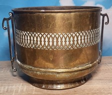 Brass Planter Plant Pot Art