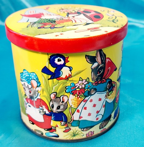 1960s blue bird - bird, round