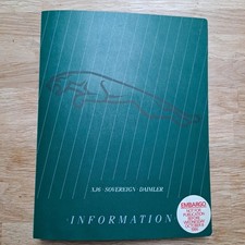 Jaguar Daimler Sovereign XJ6 XJ40 UK Press Kit 1986