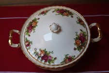 Royal Albert Old Country Roses Vegetable Serving Tureen with Lid