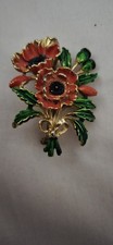 Vintage Exquisite Poppies