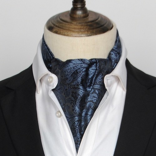 Jacquard paisley polka scarves - jacquard,