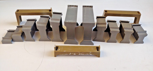 Hornby r658 track piers - track, oo