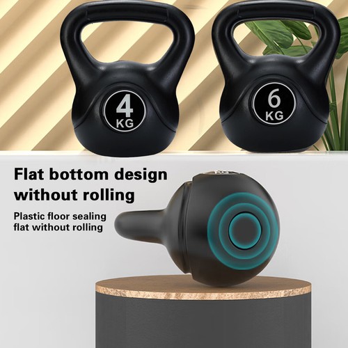 Fitness 10kg kettlebells - fitness, 4/6/8/10kg