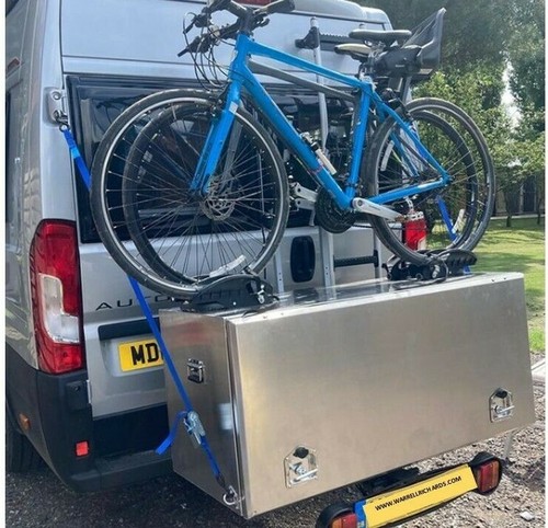 Rear mount storage caravan - rear,