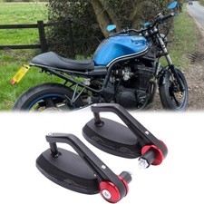 Red Motorcycle 7/8" Bar End Rearview Mirrors For Suzuki Bandit GSF1250 750 600