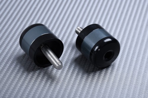 Titanium color bars ends - titanium, h&le