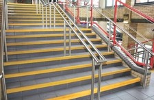 Cobra stair grip anti slip stair nosing 1000mm x 55mm x 55mm