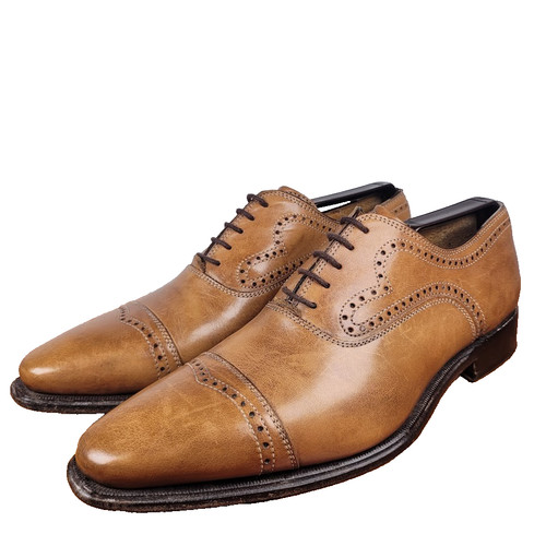 Leather brogue shoes eu42 - brogue, eu42.5