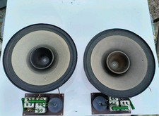RFT KSP215K Schulz Alnico Full Range speaker drivers, With Original Filters