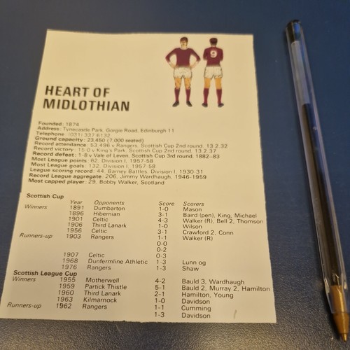 Heart midlothian club - of,