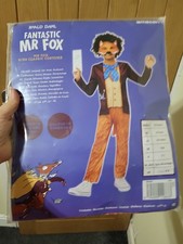 Fantastic Mr Fox 3-4 years new roald Dahl Halloween book day costume #W2