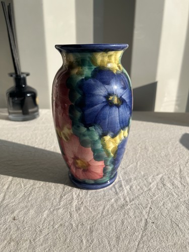 Hand painted pottery vase - hand,