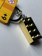LEGO Keyring Gold Brick (2x4)