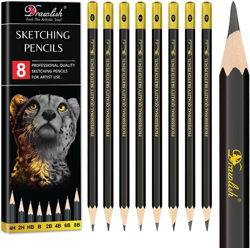 Ketching pencils set 8 - of,