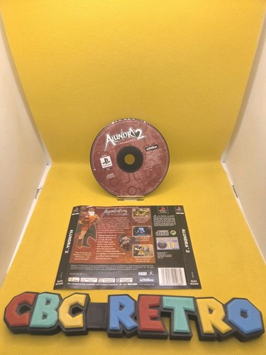 Alundra ps1 disc - disc, back