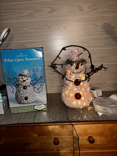 Vintage hallmark fiber - fiber, optic
