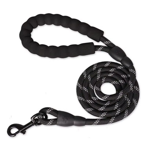 Reflective dog leash heavy - reflective,