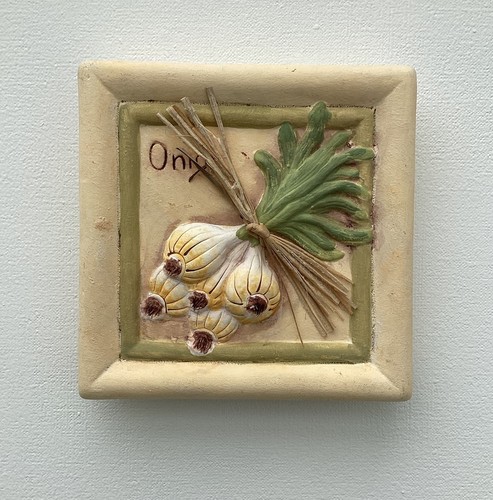 Terracotta hand painted - terracotta, 3d