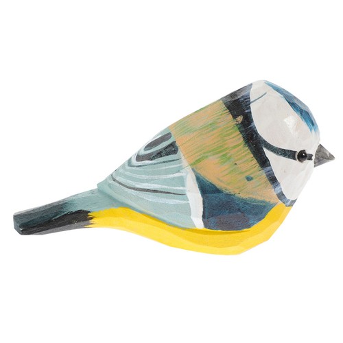 Wooden bird figurine - wooden,