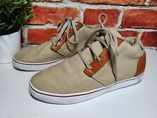 MENS ADIDAS ORIGINALS FORAY UK 9 US 9.5 BEIGE TAN BROWN LACE UP CHUKKA BOOTS