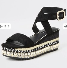 River Island studded heeled
