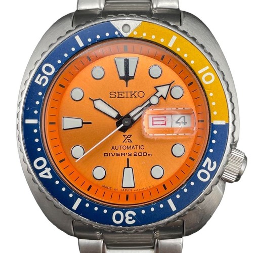 Seiko prospex orange turtle - seiko,