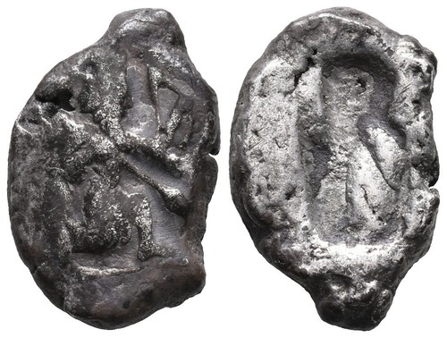 Achaemenid silver siglos - siglos,
