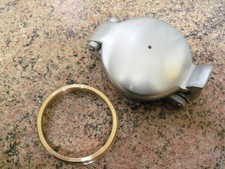 enots aston  2.5"" thread alloy fuel cap , NOS  , mini cooper , lotus europa ,