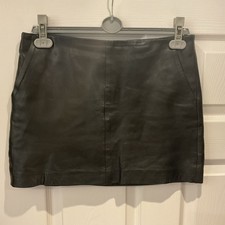 ZARA GENUINE LEATHER BLACK
