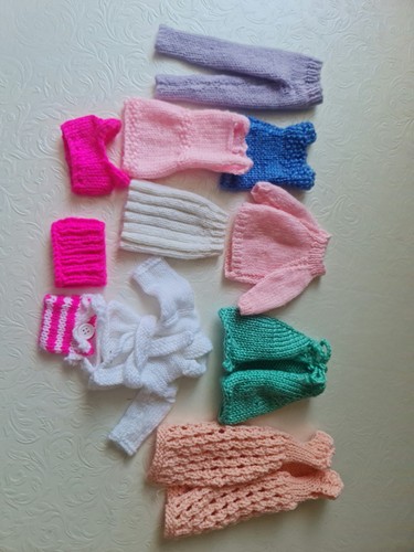 Vintage hand knitted sindy - knitted, sindy/