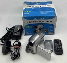 Sony DCR-HC19E MiniDV PAL Camcorder Handycam Tape Video Mains Power Remote Boxed