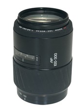 Minolta AF 100-300mm Tele Photo Lens f/4.5-5.6 Zoom Sony A Mount Tested 