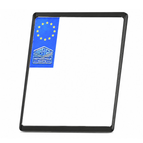 Iron optics license plate - iron,