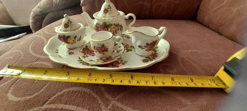 Miniature teaset mixed - teaset,