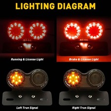 Motorcycle LED Tail Turn