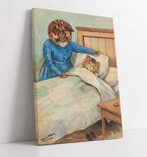 BEDTIME, LOUIS WAIN - FRAMED